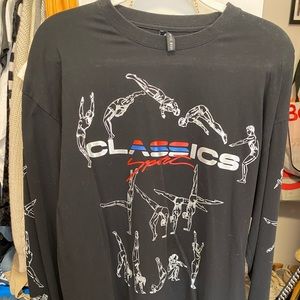 Long sleeve adam selman sport tshirt